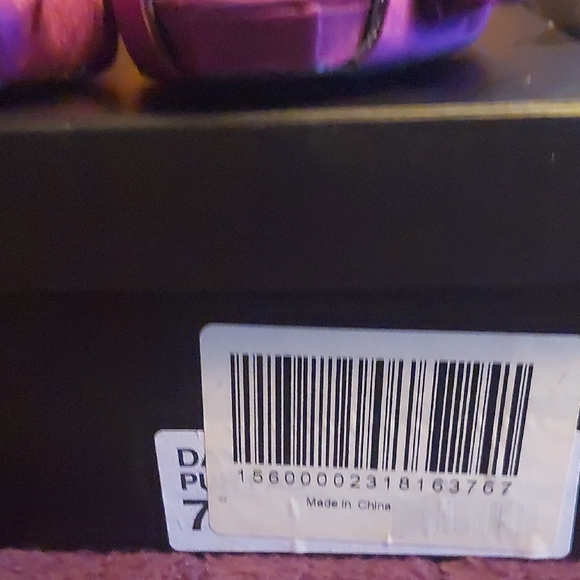 Seven7 Purple Peep Toe Heels - Picture 2 of 9